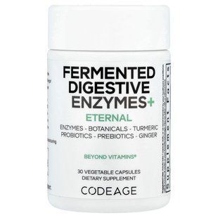 Codeage, Fermented Digestive Enzymes+, 30 Vegetable Capsules