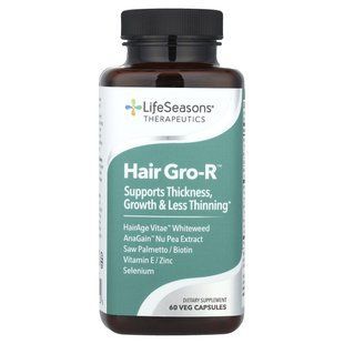 LifeSeasons, Therapeutics, Hair Gro-R&trade;, 60 Veg Capsules купить в Киеве и Украине