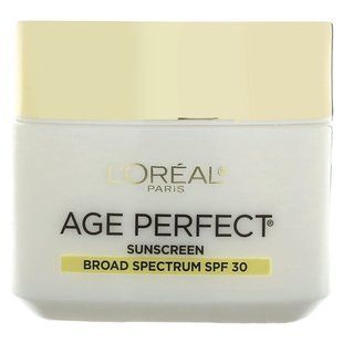 L'Or&eacute;al, Age Perfect Anti-Sagging + Even Tone, Collagen Expert Moisturizer, SPF 30, 2.5 oz (70 g) купить в Киеве и Украине