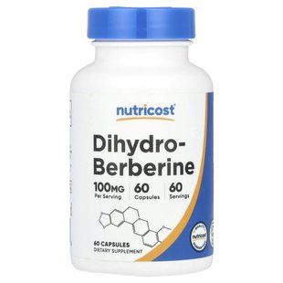 Nutricost, Dihydroberberine, 100 mg , 60 Capsules купить в Киеве и Украине