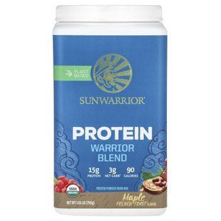 Sunwarrior, Warrior Blend, Protein, Maple French Toast, 1.65 lbs (750 g) купить в Киеве и Украине