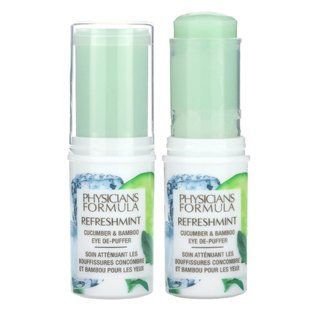 Освежающая мята, огурец и бамбук, средство против отечности глаз, Physicians Formula, 0,45 унц. (12,8 г) купить в Киеве и Украине