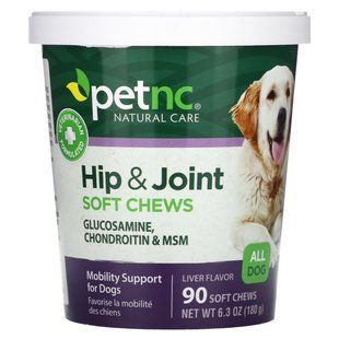 Здорові суглоби для собак petnc NATURAL CARE 90 жувальних таблеток
