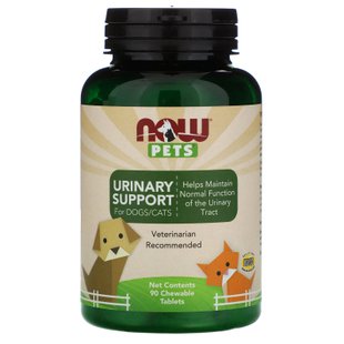 Витамины для животных Now Foods (Urinary Support For Dogs/Cats) 90 таблеток купить в Киеве и Украине