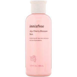Чеджу с вишневым оттенком, Jeju Cherry Blossom Skin, Innisfree, 6,76 жидких унций (200 мл) купить в Киеве и Украине