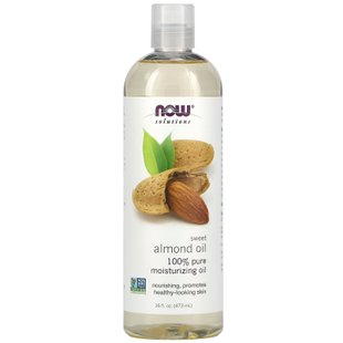 Масло сладкого миндаля Now Foods (100% Pure Moisturizing Sweet Almond Oil) 473 мл купить в Киеве и Украине