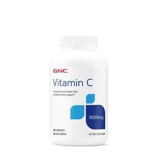 Вітамін C GNC (Vitamin C) 1000 мг, капсули, 180 шт.