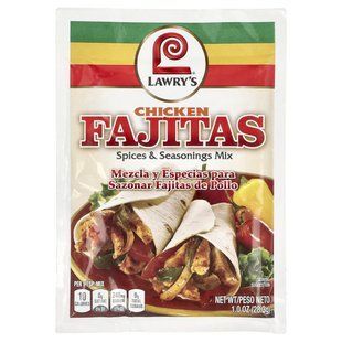 Lawry's, курячий фахітас, суміш спецій і приправ, 28,3 г (1 унція)