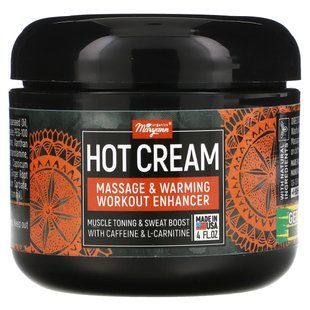 Maryann Organics, Hot-Cream, massage and warming workouts product, 4 fl. oz.