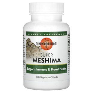 Mushroom Wisdom, Super Meshima, 120 Vegetarian Tablets купить в Киеве и Украине