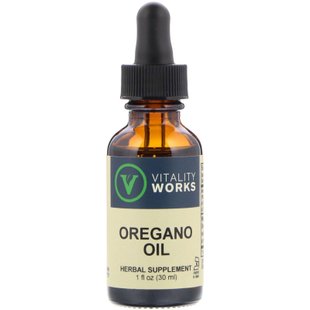 Масло орегано Vitality Works (Oregano Oil) 30 мл купить в Киеве и Украине