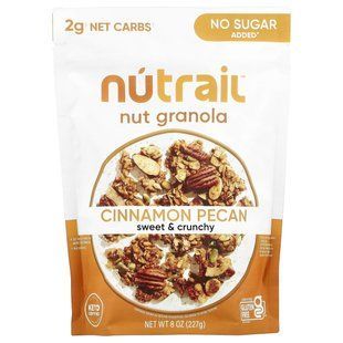 NuTrail, горіхова гранола, кориця й пекан, 227&nbsp;г (8 унцій)