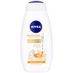 Освіжаючий гель для душу, білий персик і жасмин, Nivea, 591 мл
