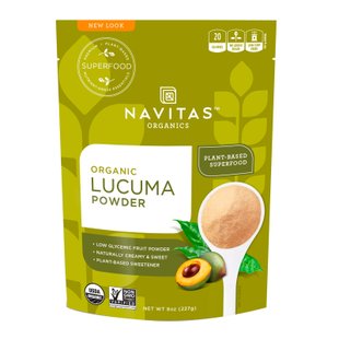 Органическая лукума, порошок, Navitas Organics, 8 унц. (227 г) купить в Киеве и Украине