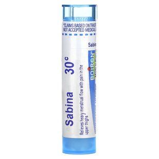 Сабіна 30C, Boiron, Single Remedies, прибл 80 гранул