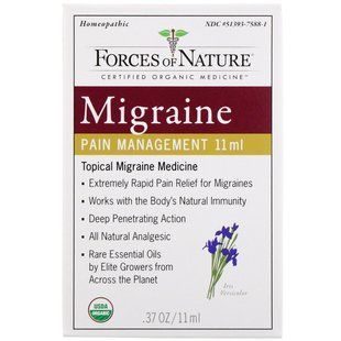 Migraine Relief, Forces of Nature, 11 ml