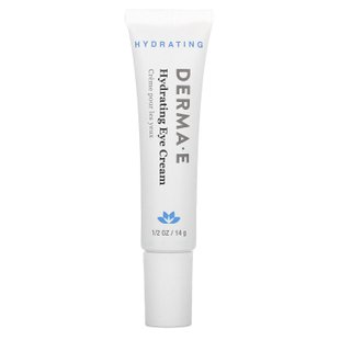 Увлажняющий крем для области вокруг глаз с гиалуроновой кислотой Derma E (Hydrating Eye Cream) 14 г купить в Киеве и Украине