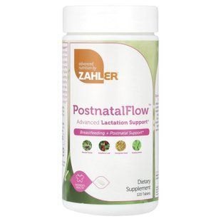 Zahler, Postnatal Flow&trade;, 120 Tablets купить в Киеве и Украине