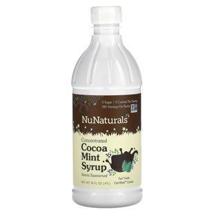 Mint Syrup Cocoa, 16 liquid ounces (.47 l)