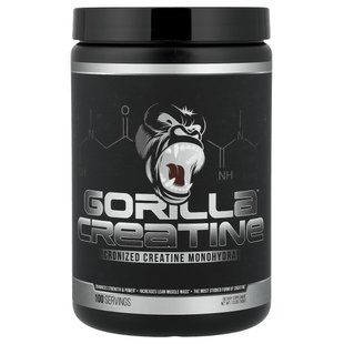 Gorilla Mind, креатин, микронизированный моногидрат креатина, 500 г (1,1 фунта) купить в Киеве и Украине