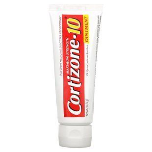 Cortizone 10, 1% -ная мазь против зуда с гидрокортизоном, водостойкая, максимальная сила, 2 унции (56 г) купить в Киеве и Украине