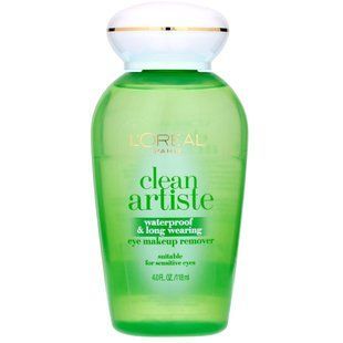 Засіб для зняття водостійкого і стійкого макіяжу з очей Clean Artiste, для чутливих очей, L'Oreal, 118 мл
