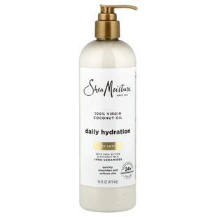 SheaMoisture, Daily Hydration Body Lotion, 100% Virgin Coconut Oil, 16 fl oz (473 ml) купить в Киеве и Украине
