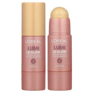 L'Or&eacute;al, Lumi, Le Glow Highlighter Stick, 635 Glowy Golden Couture, 0.22 oz (6.5 g)