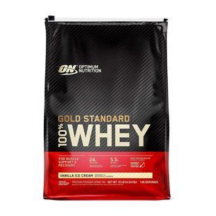 Протеин 100% Whey Gold Standard Optimum Nutrition (Whey Protein) 4,5 кг экстремальный шоколад купить в Киеве и Украине