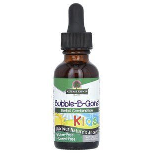 Nature's Answer, Bubble-B-Gone, Kids, Alcohol-Free, 1 fl oz (30 ml)