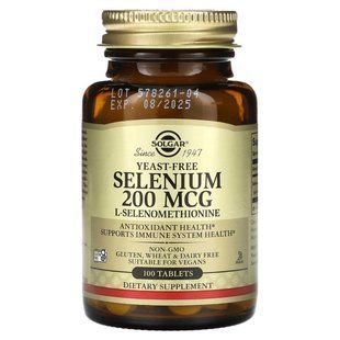 Selenium 200 mcg 100 tablets