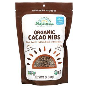 Органические какао-крупки, Himalania, Organic Cacao Nibs, Natierra, 283 г купить в Киеве и Украине
