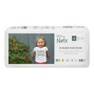 Органические подгузники Eco by Naty Размер 4 (от 7 до 18 кг) 44 шт купить в Киеве и Украине