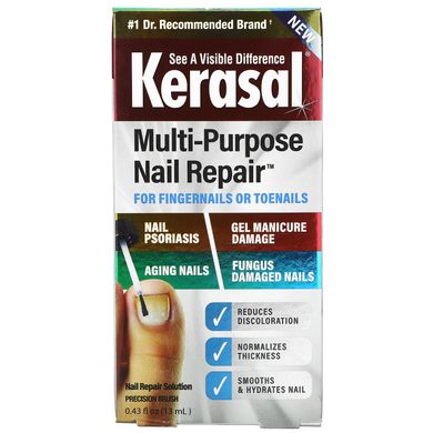 Kerasal, Універсальний засіб для відновлення нігтів, 13 мл (0,43 рідкої унції)