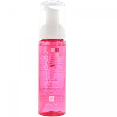 Очищающая пенка для лица чувствительная Andalou Naturals (Cleansing Foam) 163 мл купить в Киеве и Украине