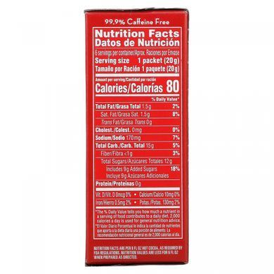 Кусочки зефира, Смесь для приготовления горячего какао, Nestle Hot Cocoa Mix, 6 пакетов, каждый по 0,71 унции (20,2 г) купить в Киеве и Украине