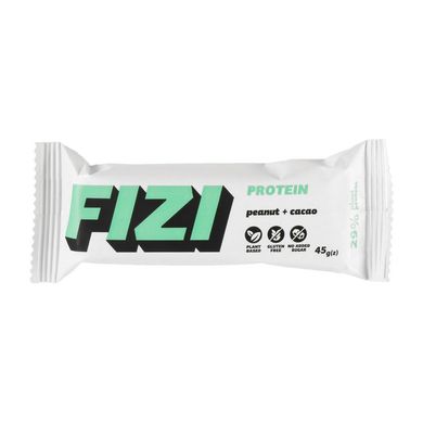 Fizi Protein Bar Fizi 45 g peanut + cacao купить в Киеве и Украине