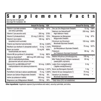 Мультивітаміни для Дітей без заліза та міді Seeking Health (Kids Multivitamin) 180 вегетаріанських капсул