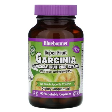 Екстракт гарцинії камбоджійської Bluebonnet Nutrition (Garcinia Cambogia Fruit) 1500 мг 90 капсул