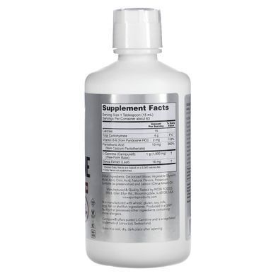 Карнітин рідкий Now Foods (L-Carnitine Sports) 1000 мг 946 мл