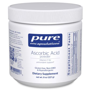 Аскорбінова кислота Pure Encapsulations (Ascorbic Acid Powder) 227 г