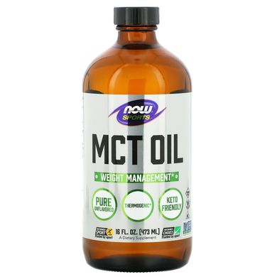 MCT олія Now Foods (MCT Oil) 473 мл