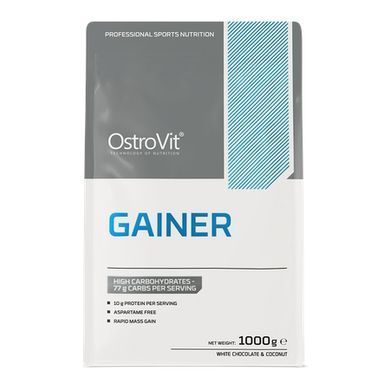 OstroVit GAINER 1 kg white chocolate with coconut