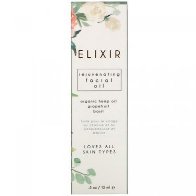 Омолоджувальне масло для обличчя, Honey Belle, Elixir Rejuvenating Facial Oil, Honey Belle, 15 мл