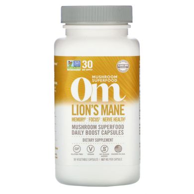 Їжовик гребінчастий Organic Mushroom Nutrition (Lion's Mane) 667 мг 90 капсул