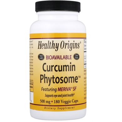 Куркумін Healthy Origins (Curcumin phytosome) 500 мг 180 капсул