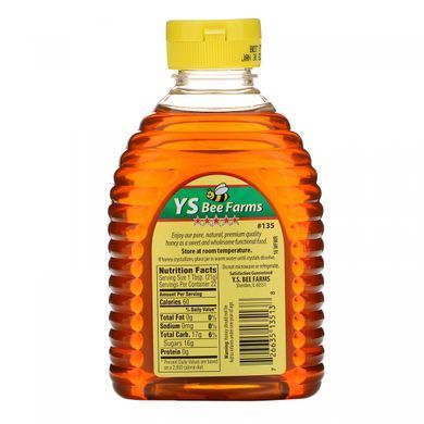 Мед з диких квітів YS Eco Bee Farms 454 г