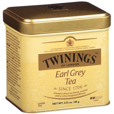 Чай Earl Grey розсипом, Twinings, 3,53 унції (100 г)
