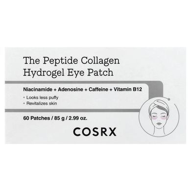 Гидрогелевые патчи для глаз с пептидами и коллагеном CosRx (Peptide Collagen Hydrogel Eye Patch) 60 патчей 85 г купить в Киеве и Украине