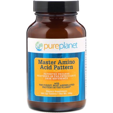 Суміш амінокислот Pure Planet (Amino Acid Pattern) 1000 мг 100 таблеток